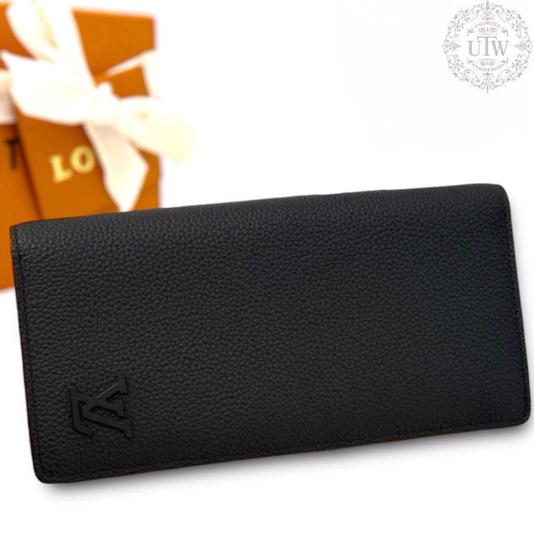 【 新品に近い 新型 】ルイヴィトン アエログラム ポルトフォイユ ブラザ