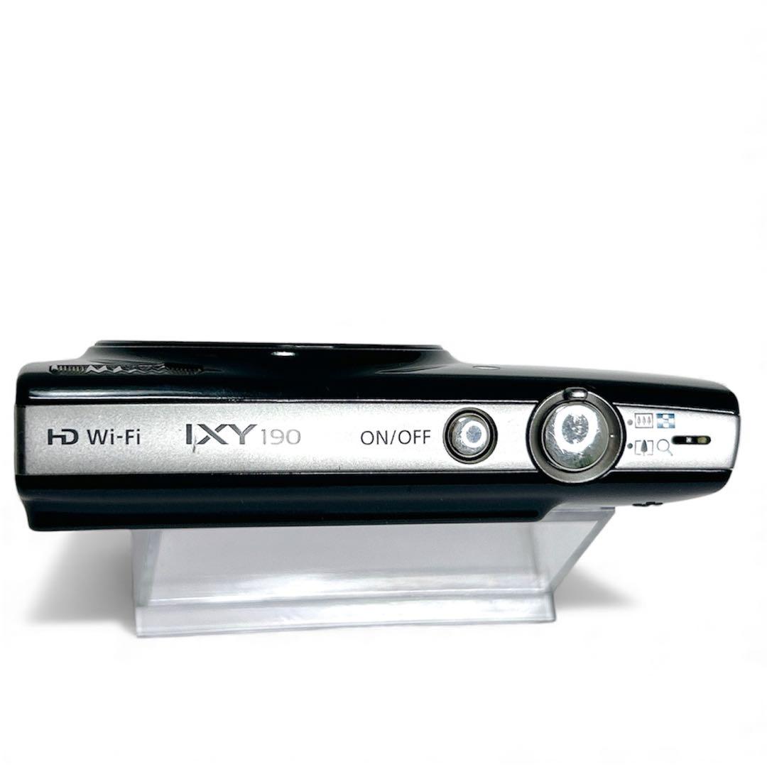 専用✨箱付　Canon IXY 190 黒　Wi-Fi対応　動作良好　コンデジ