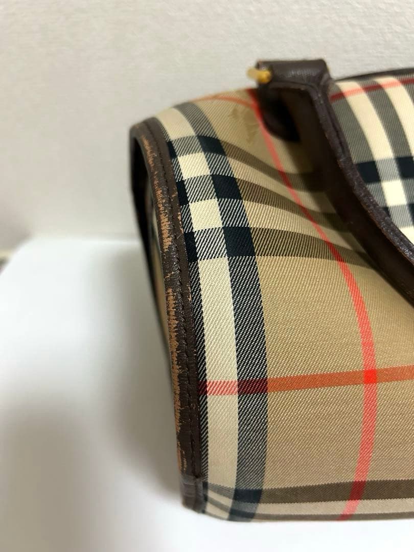 Burberry バーバリー チェック柄 ノバチェック ダッフルバッグ