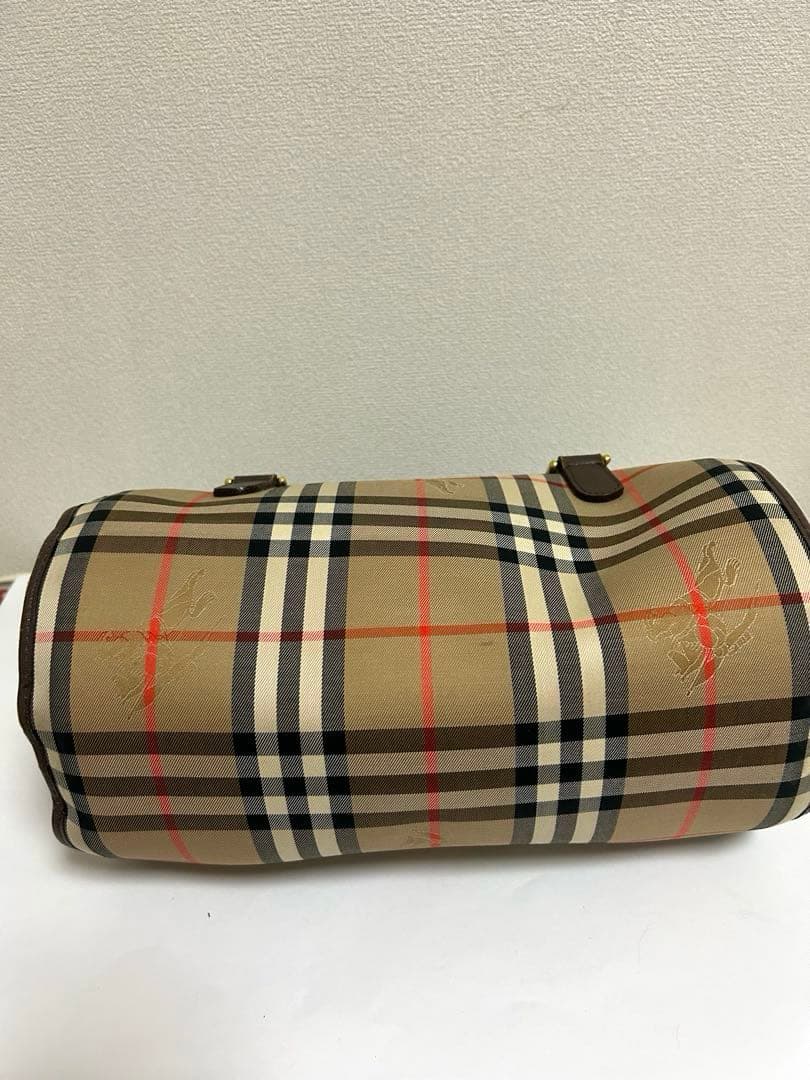 Burberry バーバリー チェック柄 ノバチェック ダッフルバッグ