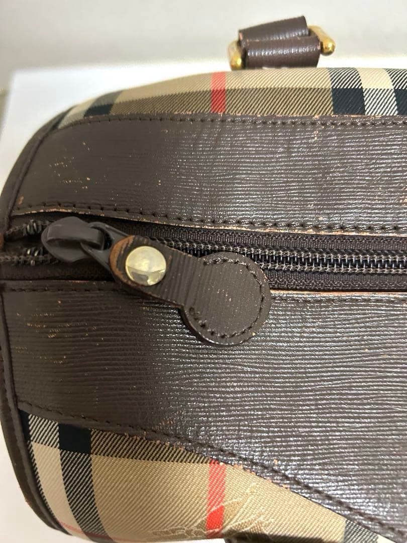 Burberry バーバリー チェック柄 ノバチェック ダッフルバッグ