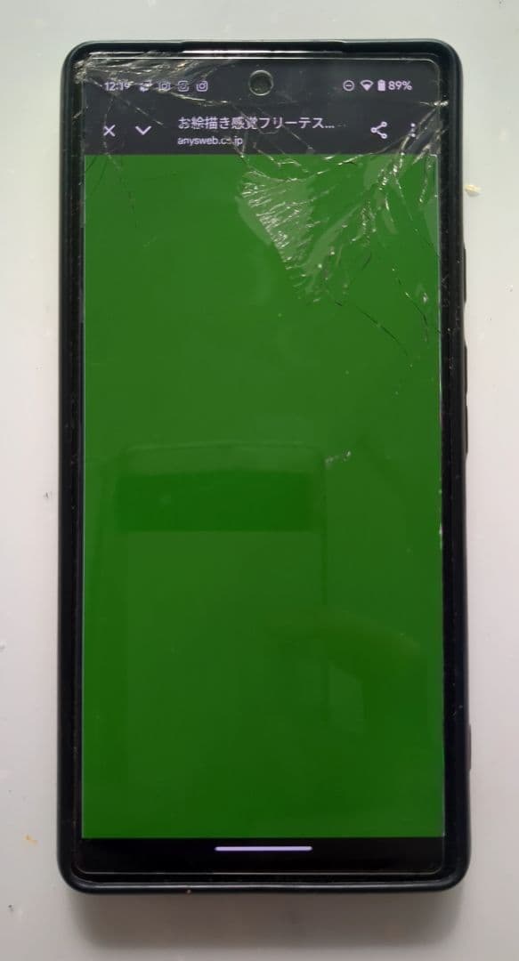 専用 Google Pixel 6a 本体 画面にひびあり タッチパネル異常なし