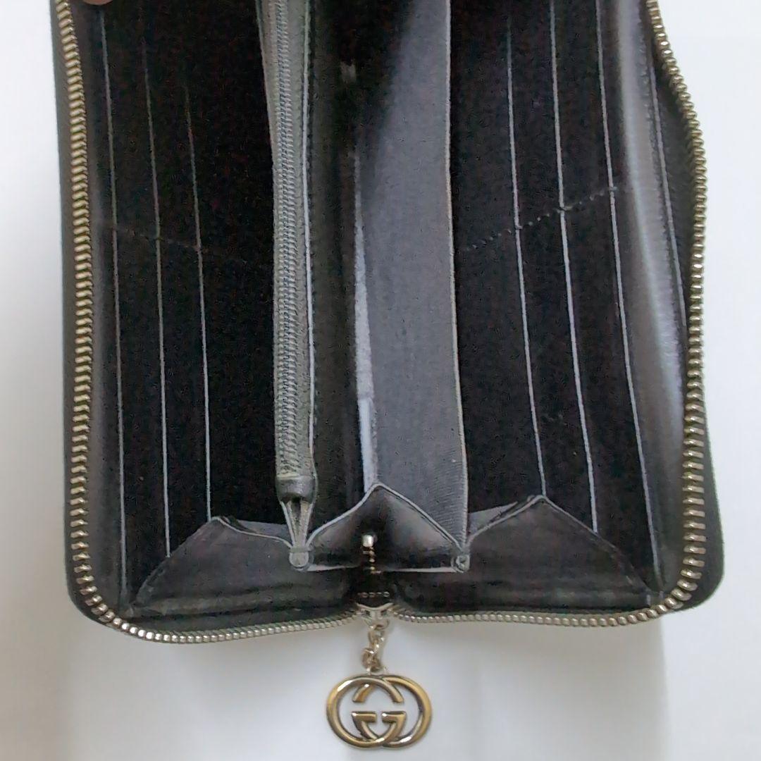 GUCCI グッチ ラウンドファスナー長財布 GGインプリメ