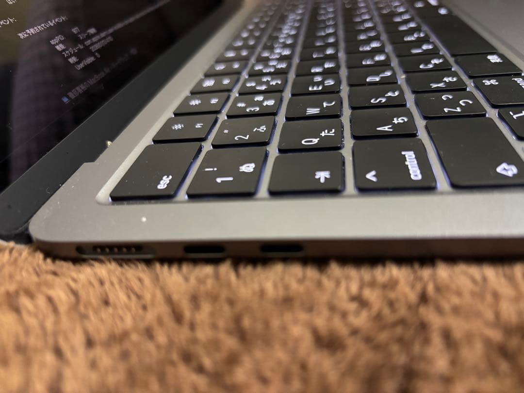 MacBook m3 256gb 16gb 13インチ　スペースグレー