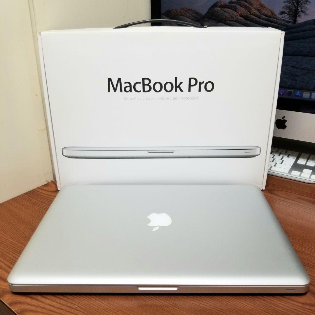 超美品 MacBook Pro 15インチ i7/16GB/740GB
