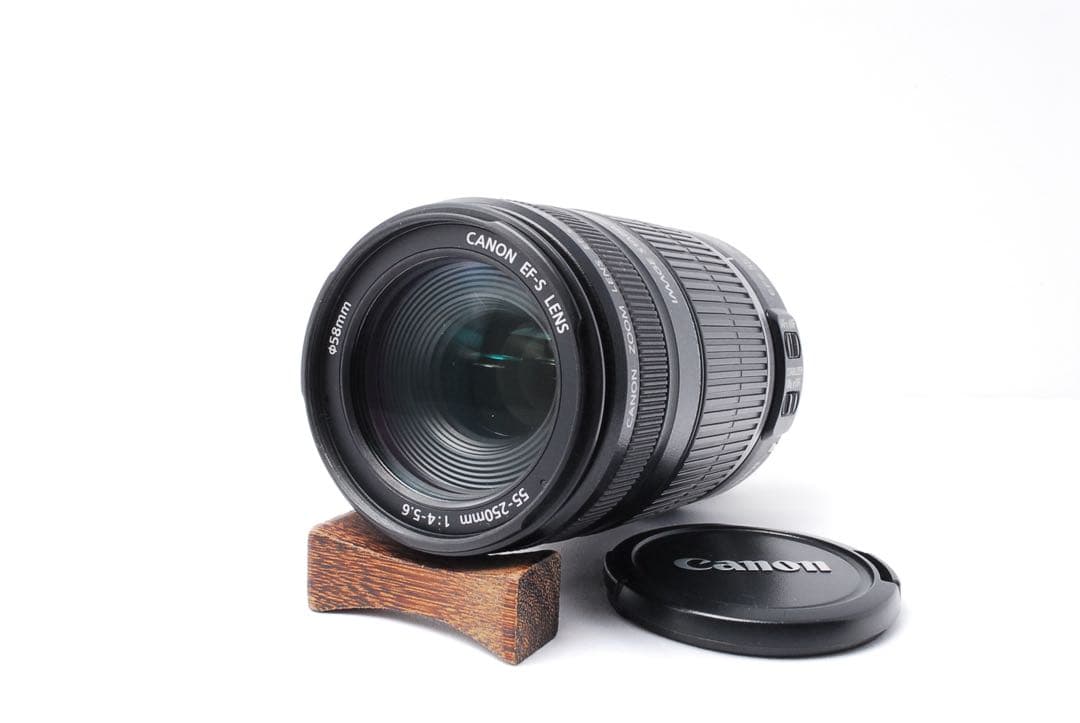 望遠レンズ❤️Canon EF-S 55-250mm IS ❤️手ぶれ補正