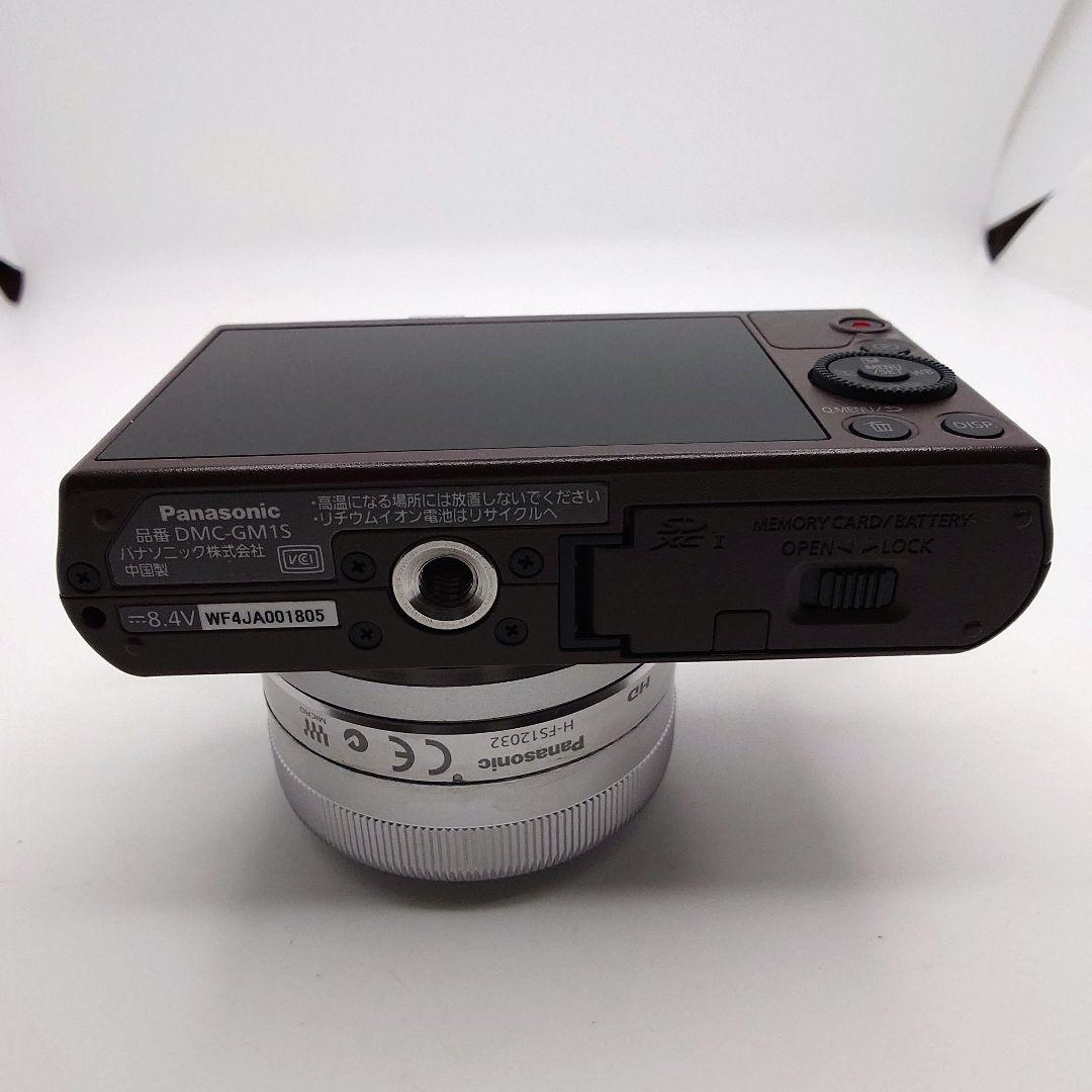 美品／ショット数1877回 Panasonic LUMIX GM1S ブラウン