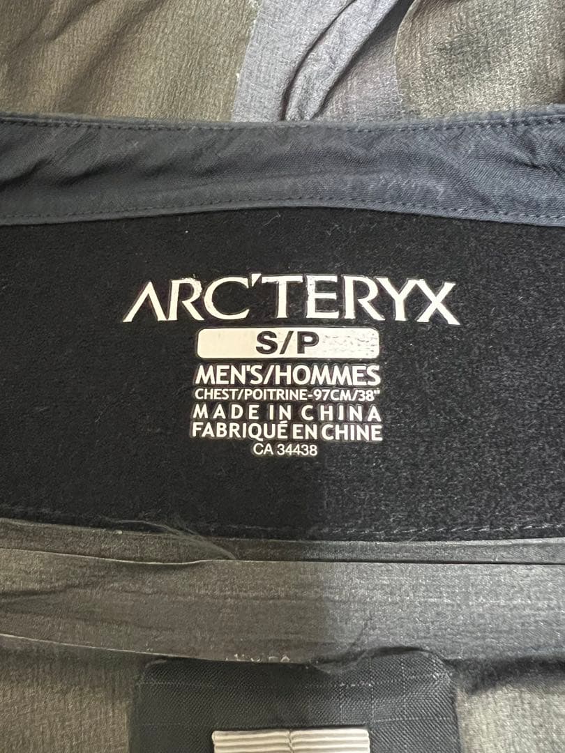 【、、】ARC'TERYX beta AR ブルーグレー マウンテンパーカ