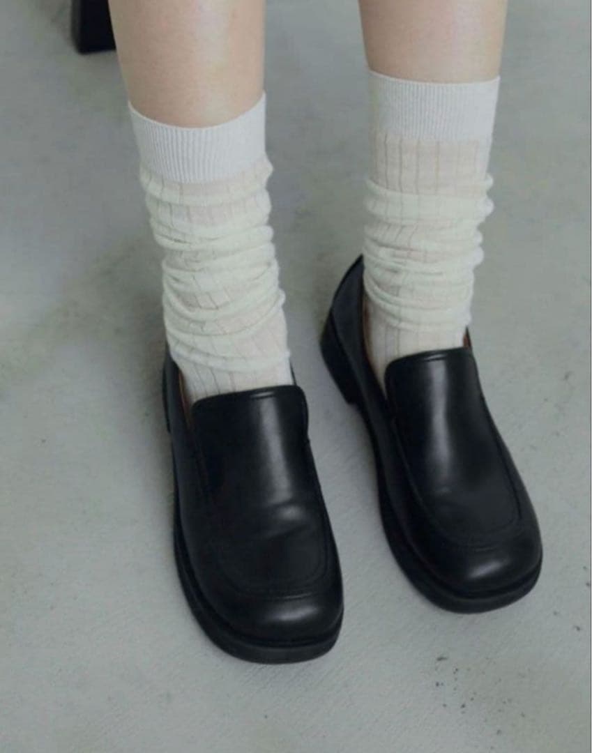 anuke アンヌークEcoleather Loafersローファー　36