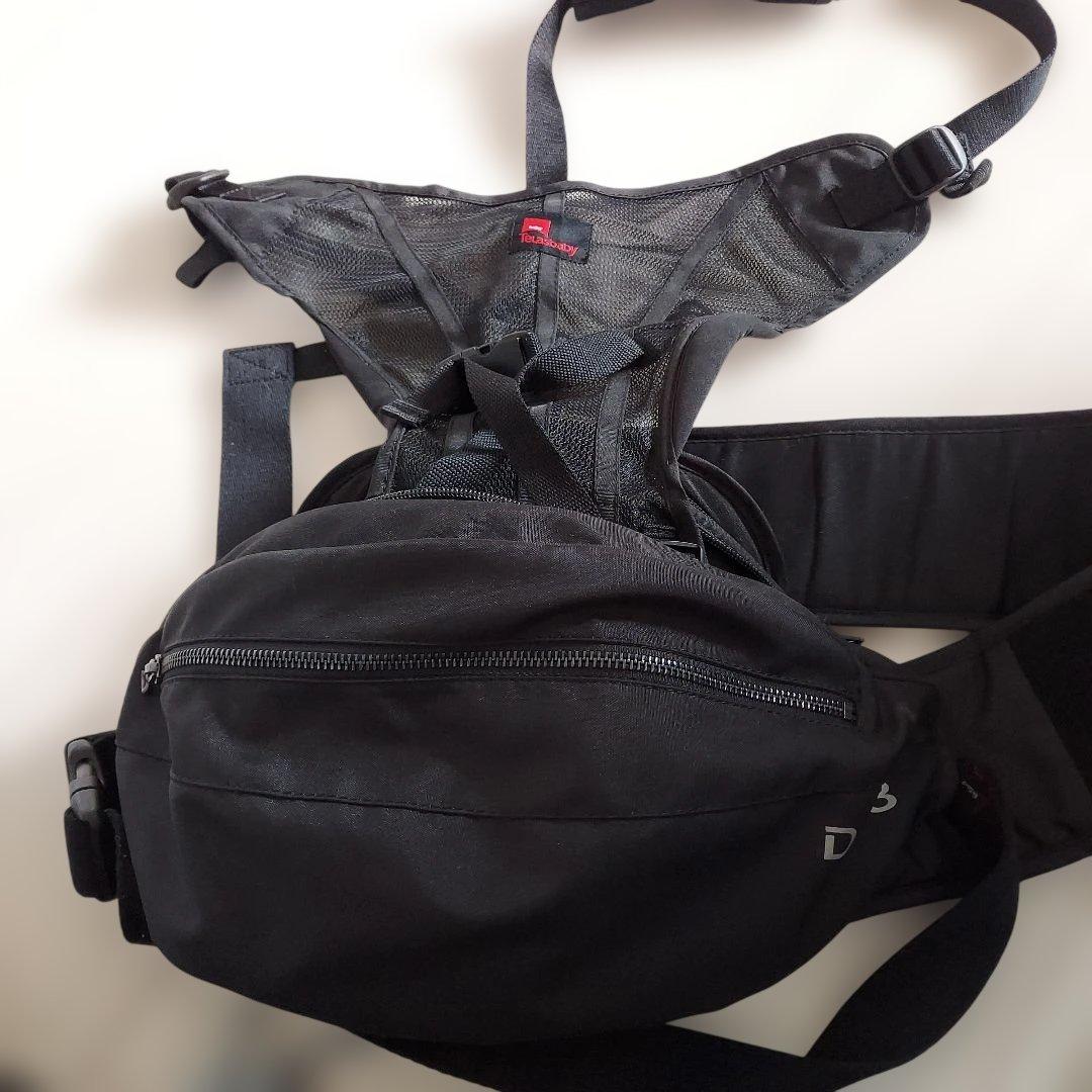 抱っこ紐 ヒップシート Dag3 ブラック 美品