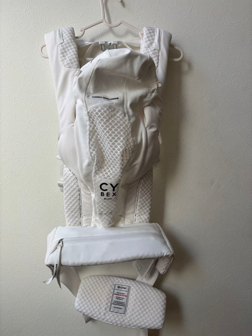 CYBEX コヤ　キャリア　メッシュホワイト　抱っこ紐　限定カラー　ホワイト