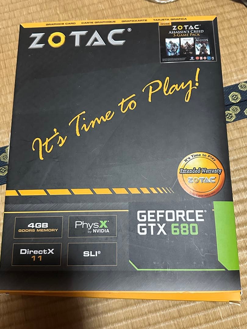 MacPro2009,3.33Ghz×2,64GB,GeForce GTX680