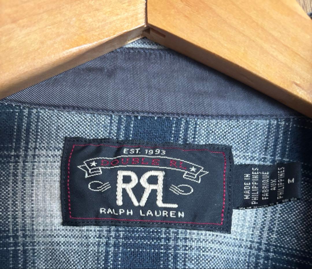 RRL ダブルアールエル オンブレチェック　木村拓哉　キムタク　グランメゾン東京