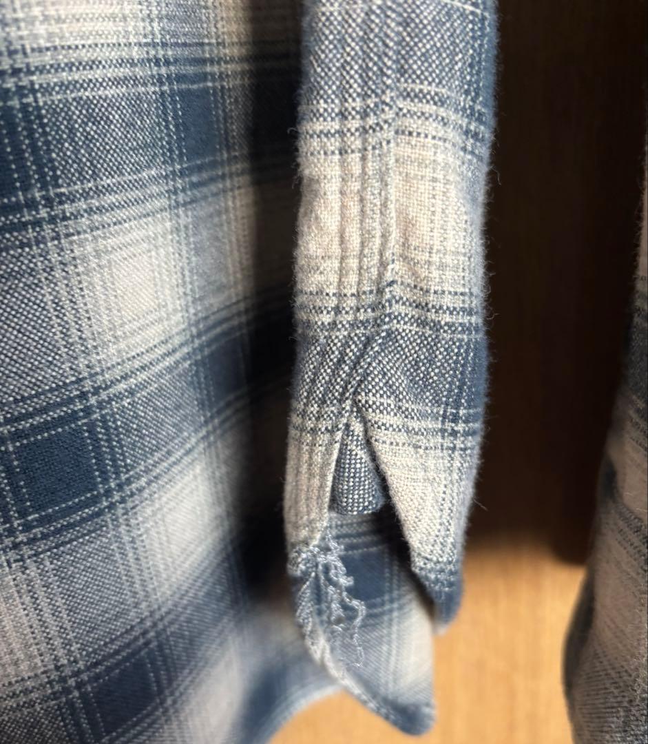 RRL ダブルアールエル オンブレチェック　木村拓哉　キムタク　グランメゾン東京