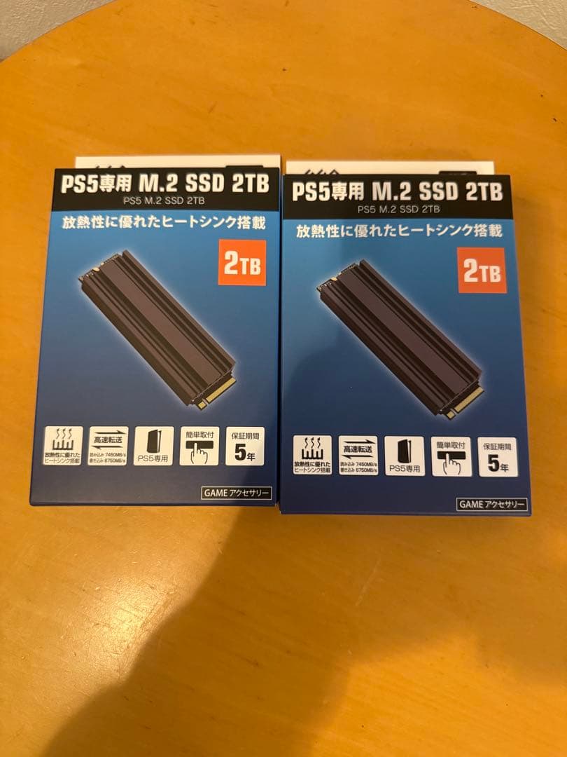 M.2 SSD 2TB 新品　2個セット