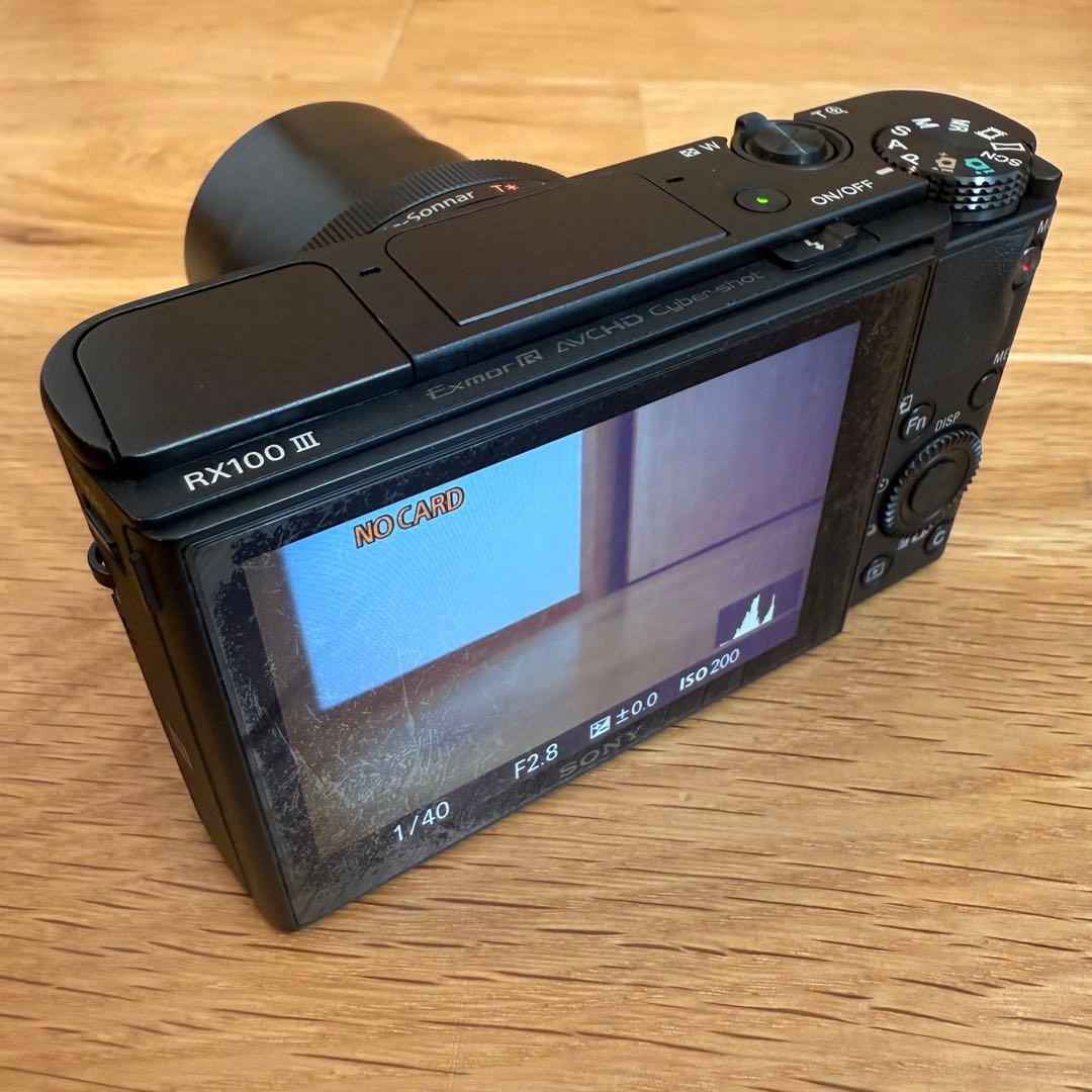SONY Cyber-shot RX100 M3 純正ケース付き