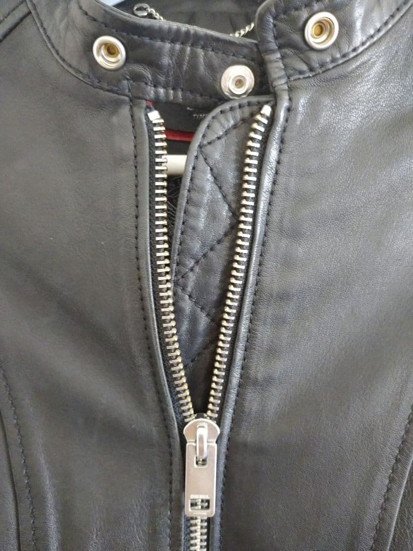 DIESEL TIMELESS ディーゼルライダース ジャケット ラムレザー