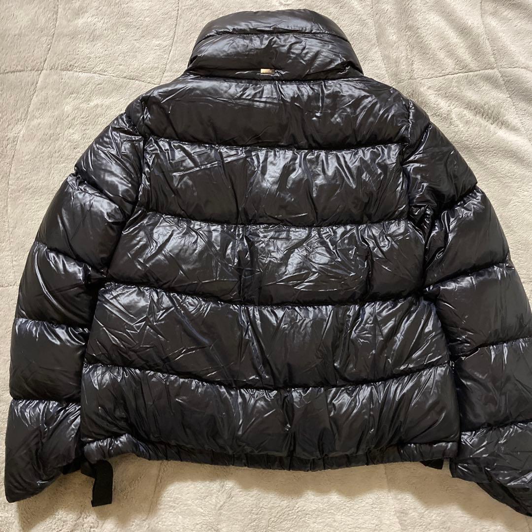 美品　HERNO ヘルノ　エコファーポケット　 ショートダウンジャケット　42