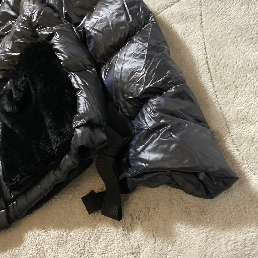 美品　HERNO ヘルノ　エコファーポケット　 ショートダウンジャケット　42