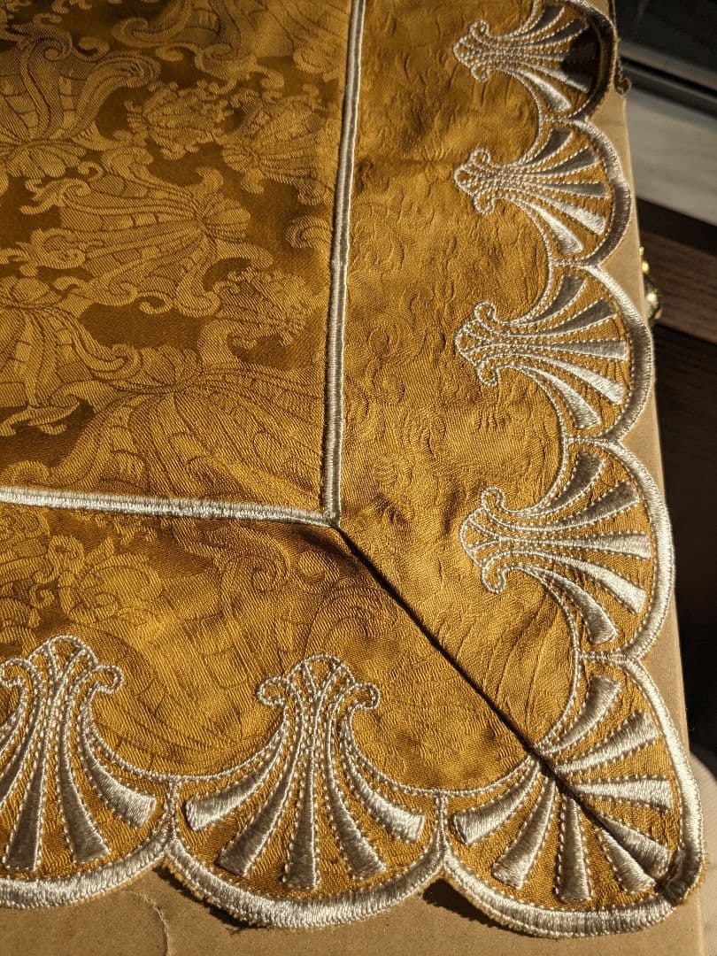 イタリア製センターマット1枚&コースター5枚セットイエズルム