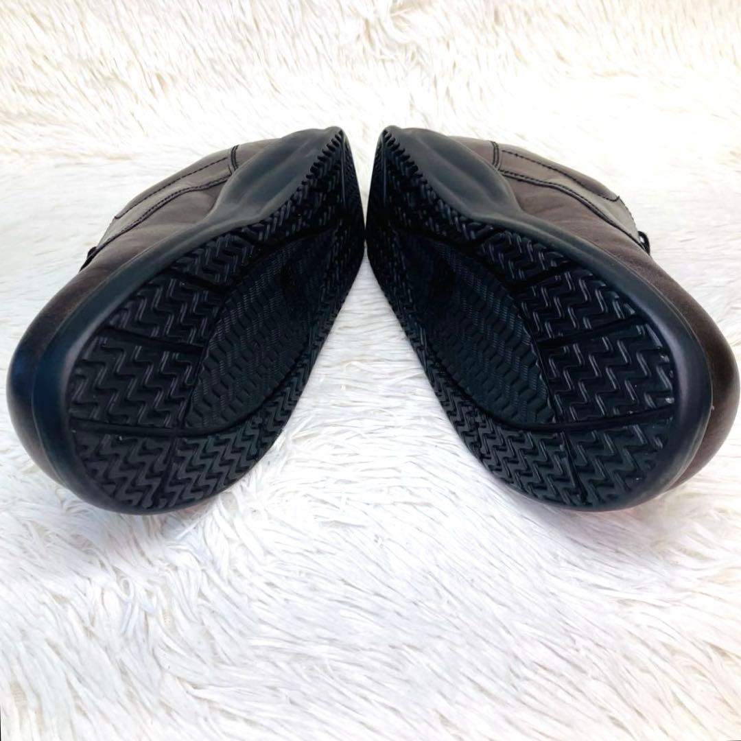 【新品未使用】Finn Comfort :size 6レースアップ 光沢ブラウン