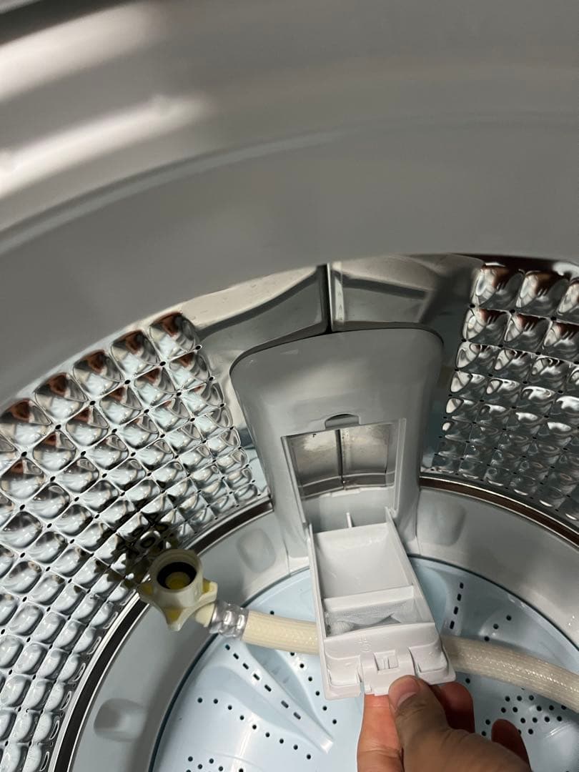 全国送料無料 アクア洗濯機 2024年製4.5kg ホワイト AQW-S4P T