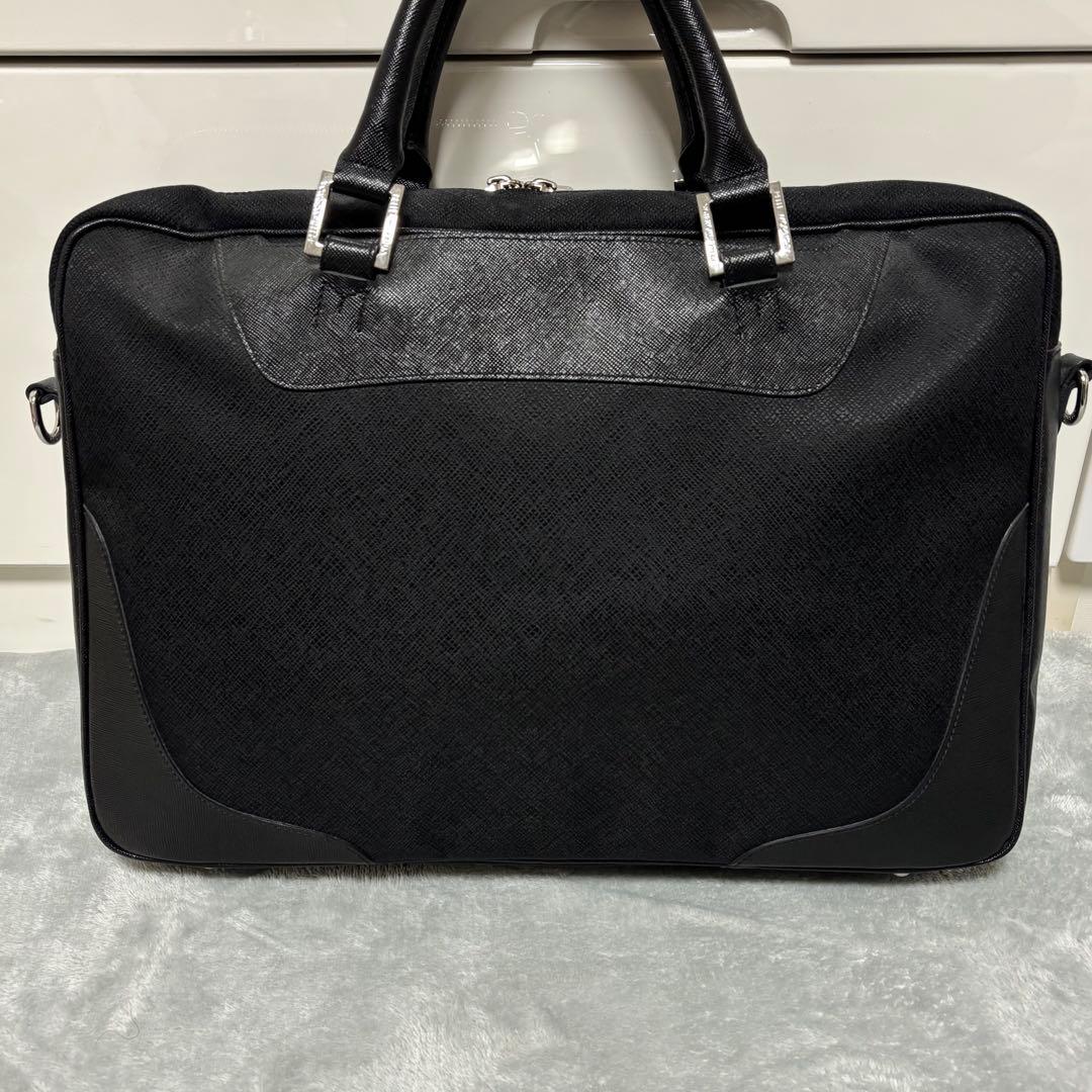 極美品✨PELLE MORBIDA ビジネスバッグ キャピターノ 2way黒