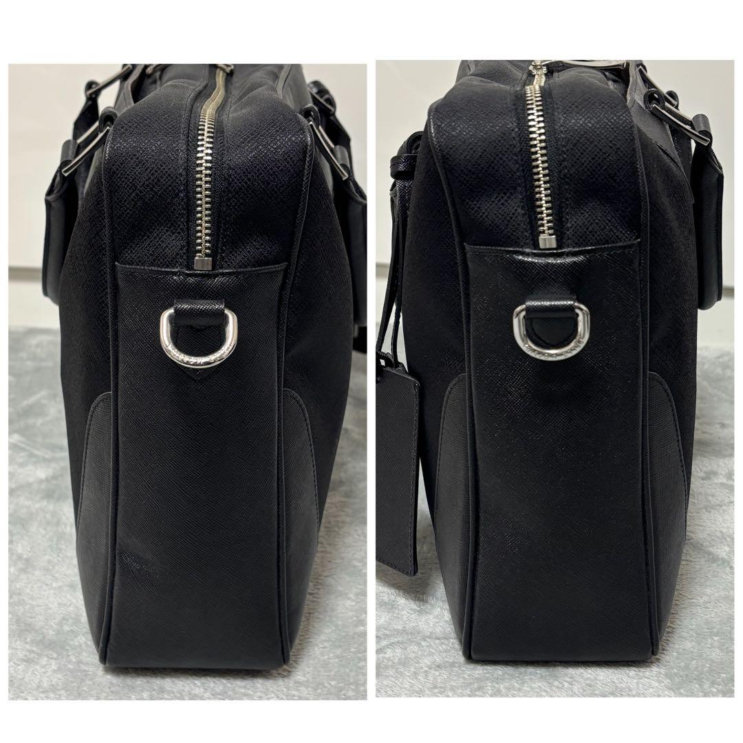 極美品✨PELLE MORBIDA ビジネスバッグ キャピターノ 2way黒