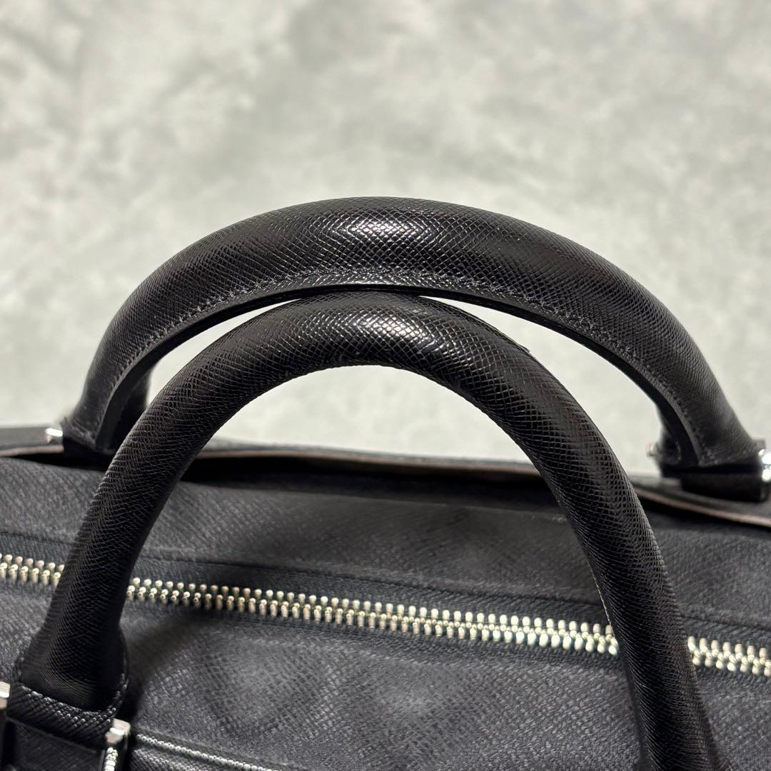 極美品✨PELLE MORBIDA ビジネスバッグ キャピターノ 2way黒