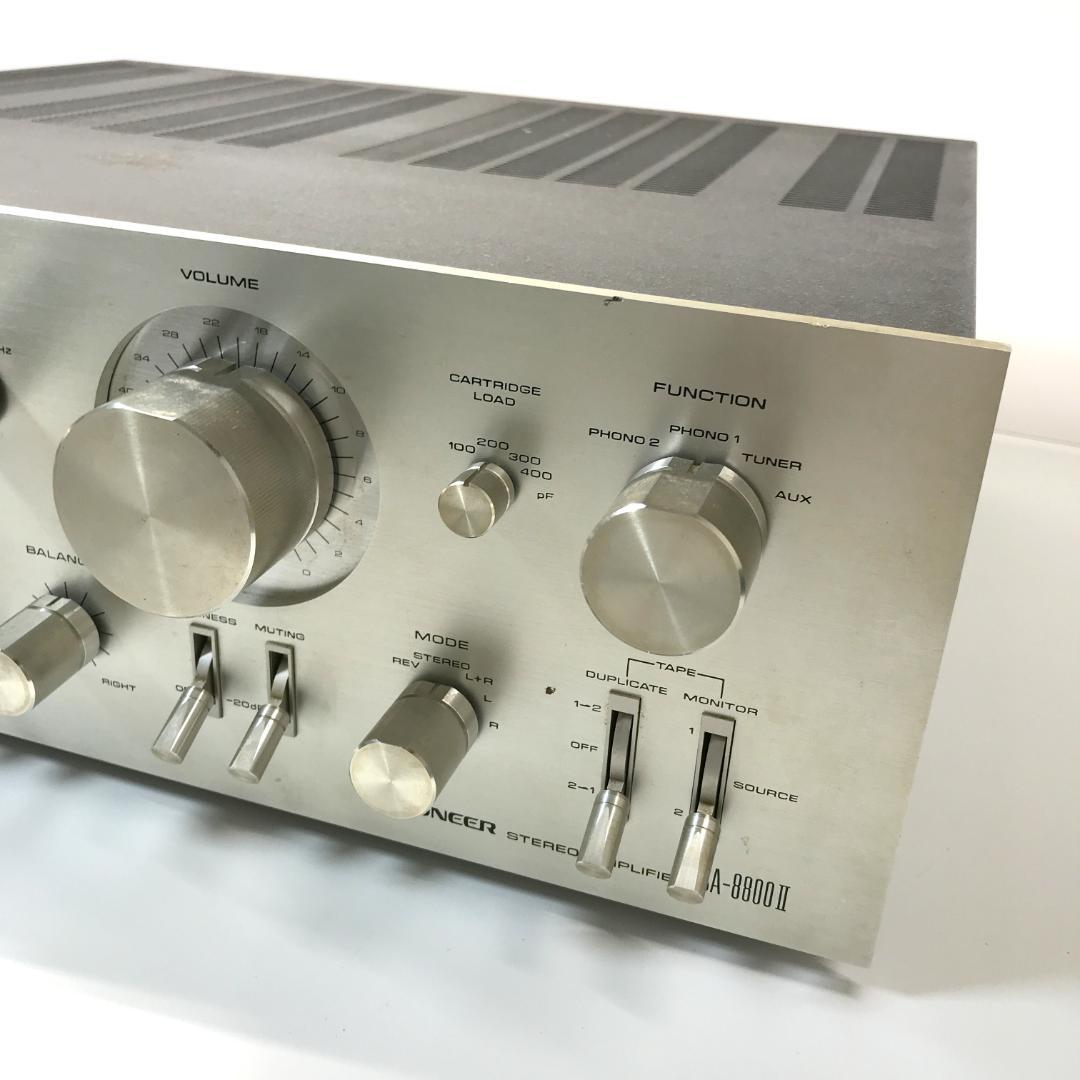 Pioneer ステレオアンプ SA-8800II プリメインアンプ　説明書付き