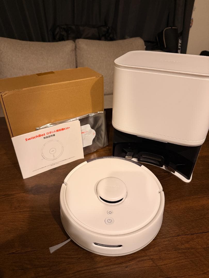 SwitchBot ロボット掃除機 K10+ 本体周辺機
