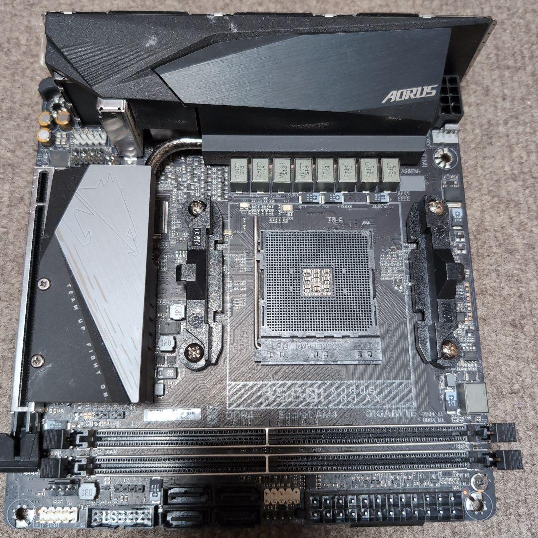【ジャンク】GIGABYTE B550I AX マザーボード MiniITX