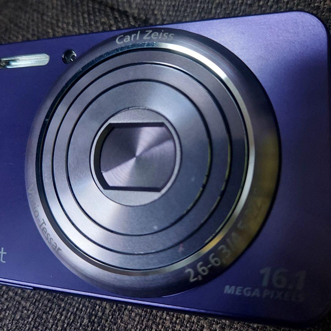 SONY Cyber-shot DSC-W570　デジカメ　パープル紫　箱付美品
