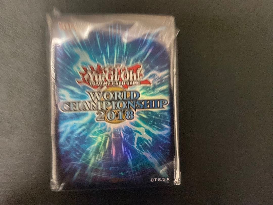 遊戯王　WORLD CHAMPIONSHIP 2018 スリーブ　未開封