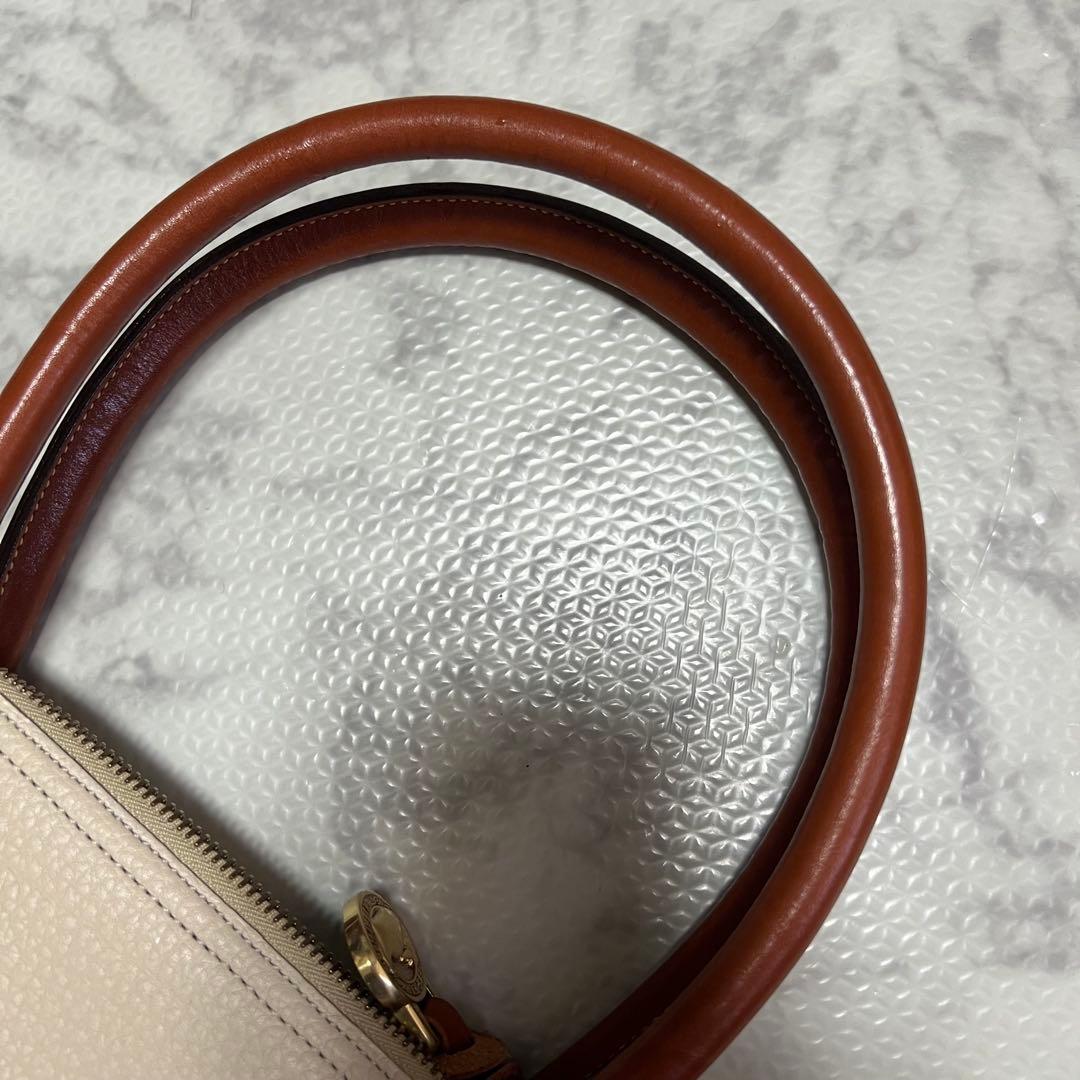 希少ポーチ付 ドゥーニー＆バーク ハンドバッグ 2way ヴィンテージ