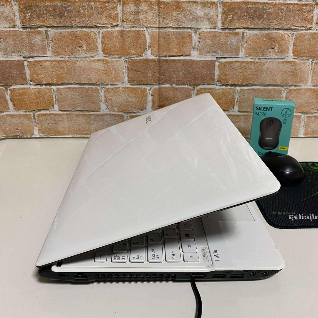 NECノート PC Core i7 SSD メモリ8GB オフィス2024年入り