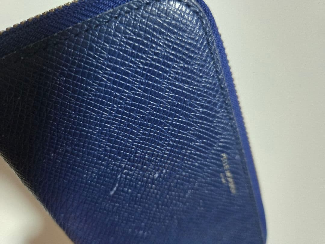 【4点セット】ペッレモルビダ 長財布・小銭入れ2個・キーケース ネイビー ブルー