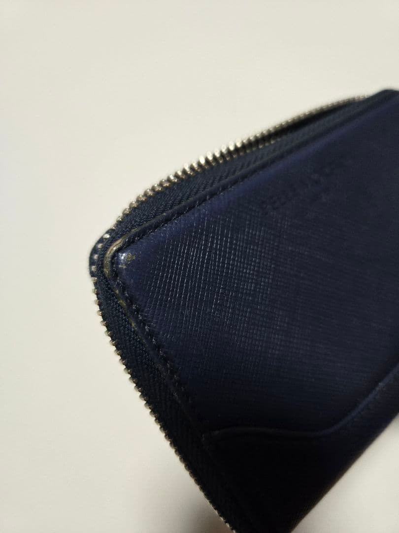 【4点セット】ペッレモルビダ 長財布・小銭入れ2個・キーケース ネイビー ブルー