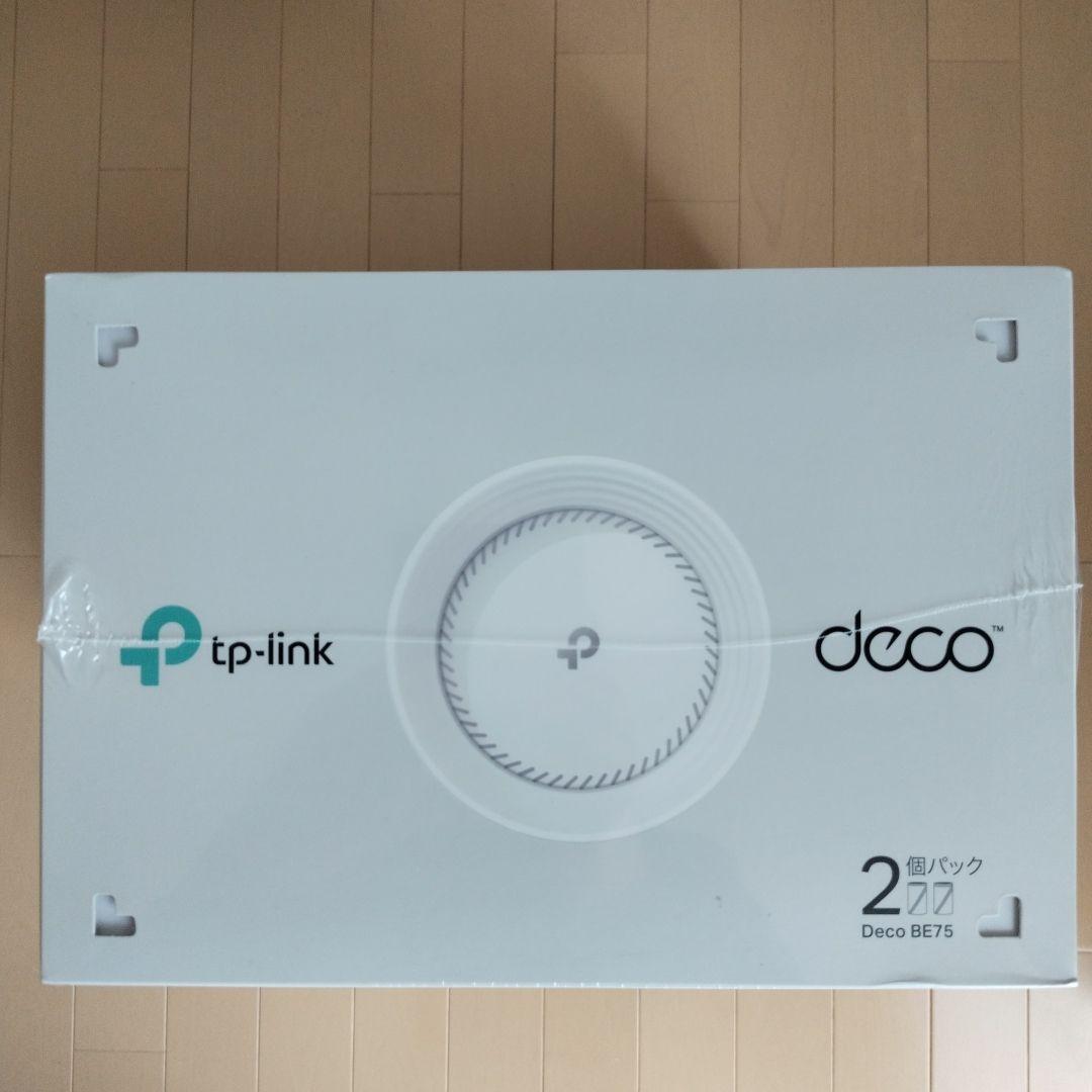 【新品未開封】TP-Link Deco BE75 Wi-Fi 7 ルーター