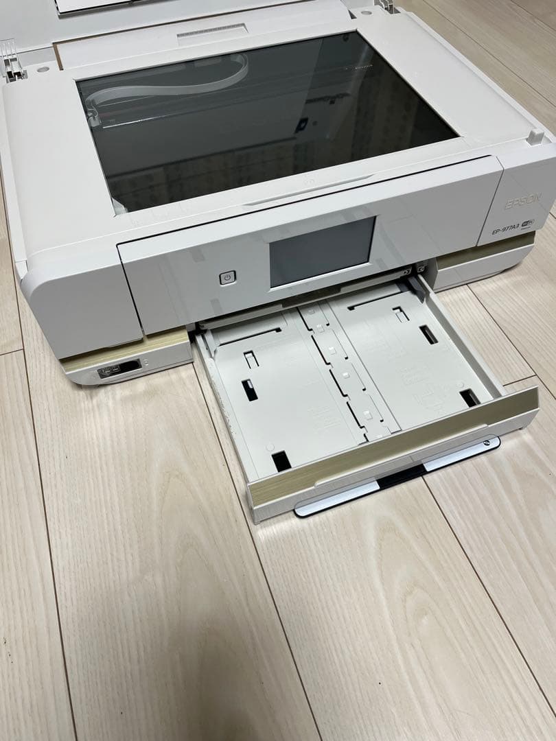 EPSON EP-977A3 インクジェットプリンター 複合機 ホワイト美品