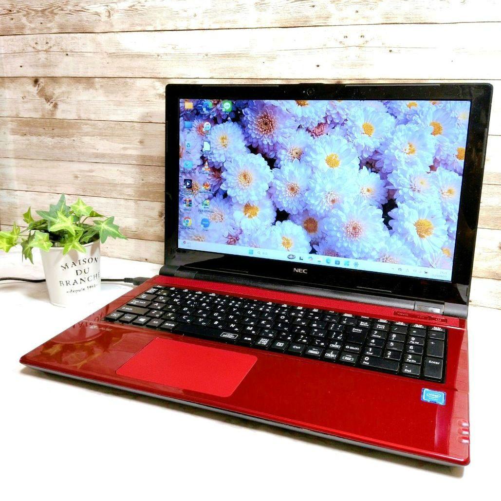 バッテリーたっぷり✨Win11 快適SSD✨カメラ付薄型ノートパソコンすぐ使える