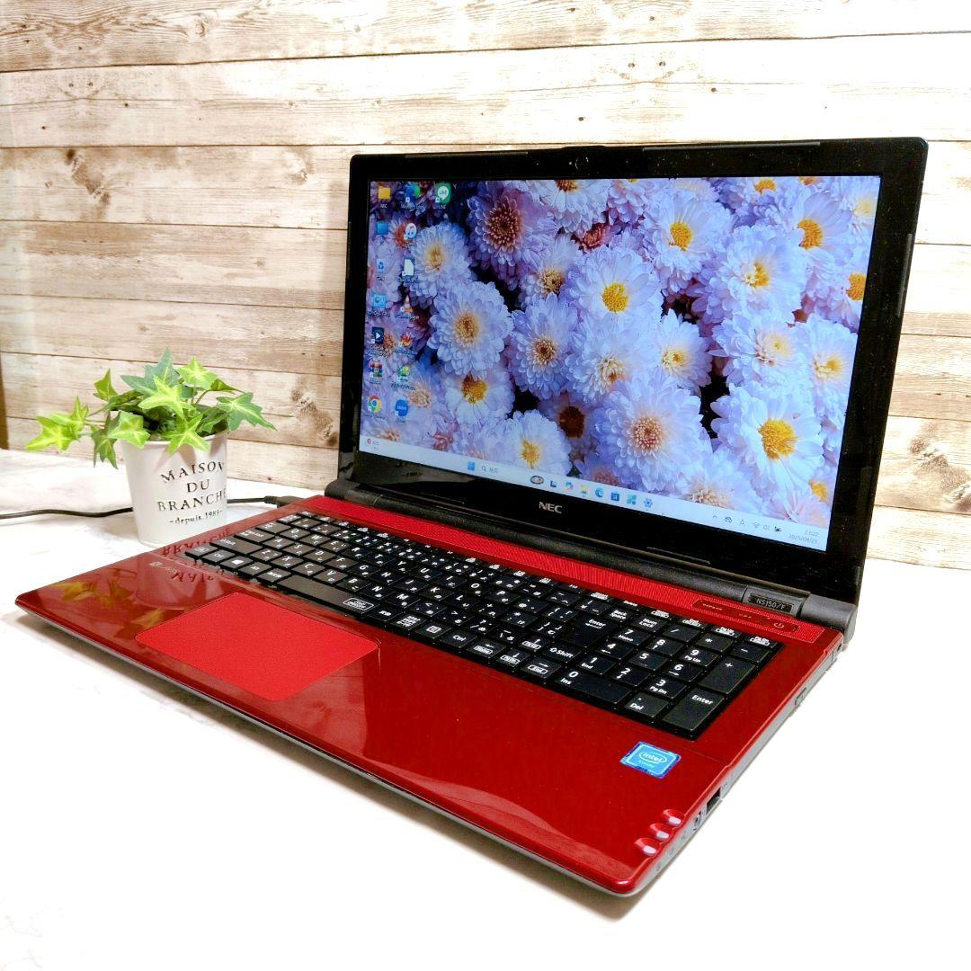 バッテリーたっぷり✨Win11 快適SSD✨カメラ付薄型ノートパソコンすぐ使える