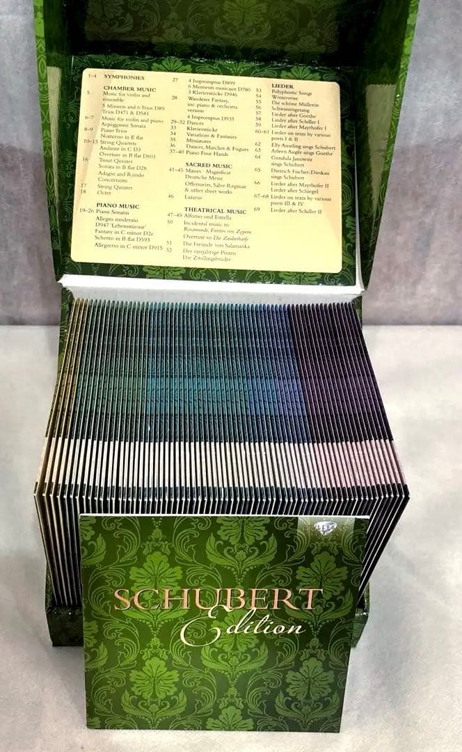 クラシック 177. SCHUBERT EDITION 69CD