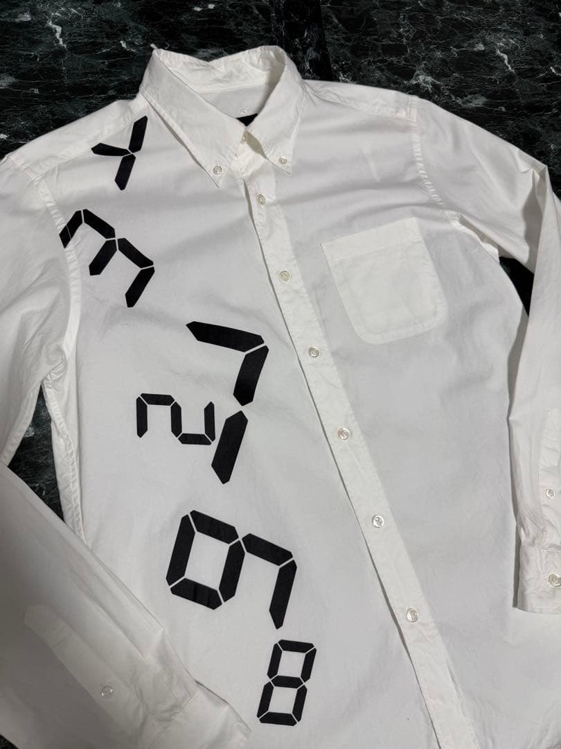 SOPHNET. x 宮島達男 TIME WATERFALL B.D SHIRT