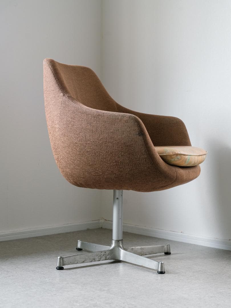 vintage 回転ラウンジチェア 1Pソファ ミッドセンチュリー レトロ