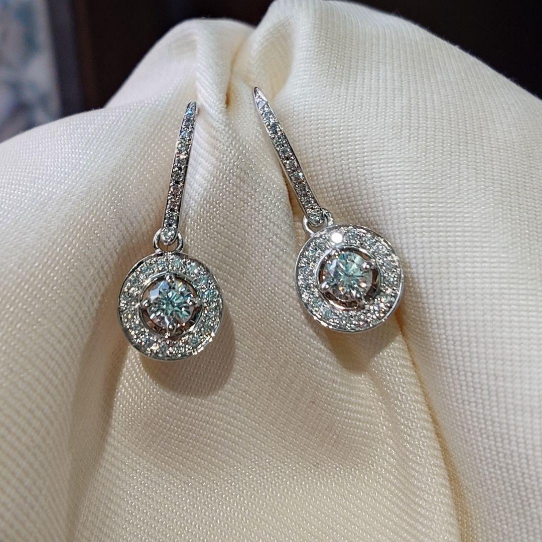 フォーエバーマーク センターオブマイユニバース ピアス ダイヤモンド プラチナ