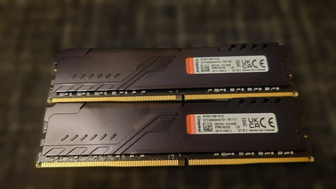 Kingston FURY メモリ DDR4-2666 32GB 16GB×2枚