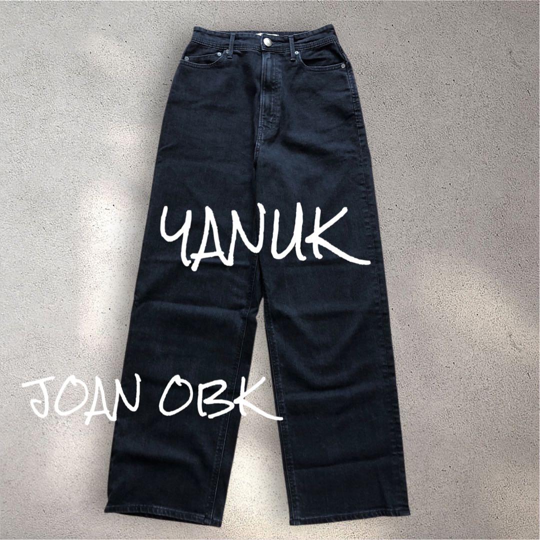 【新品】イエナ ヤヌーク 別注 JOAN OBK ルーズストレートデニム　25