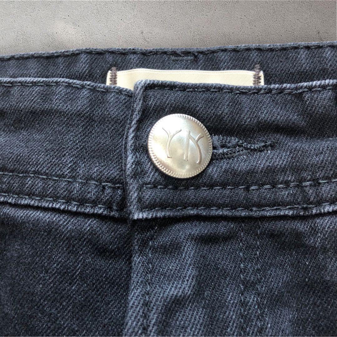 【新品】イエナ ヤヌーク 別注 JOAN OBK ルーズストレートデニム　25