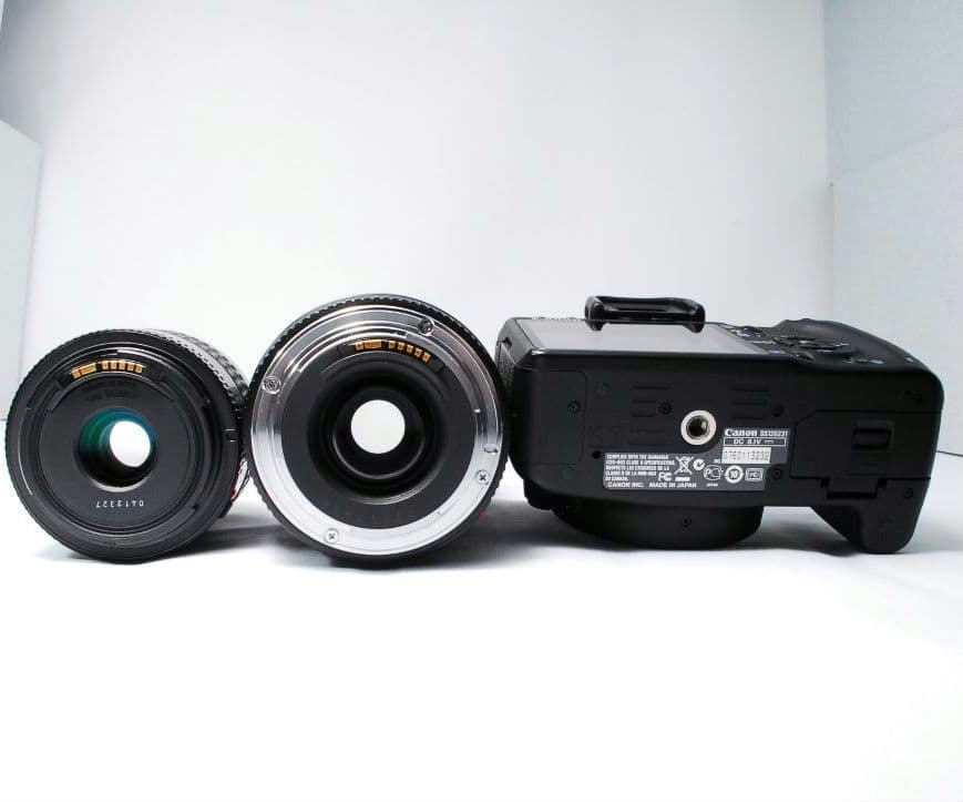 ①d Canon Kiss x3 Wレンズセット✨️超望遠レンズ　動作確認済み